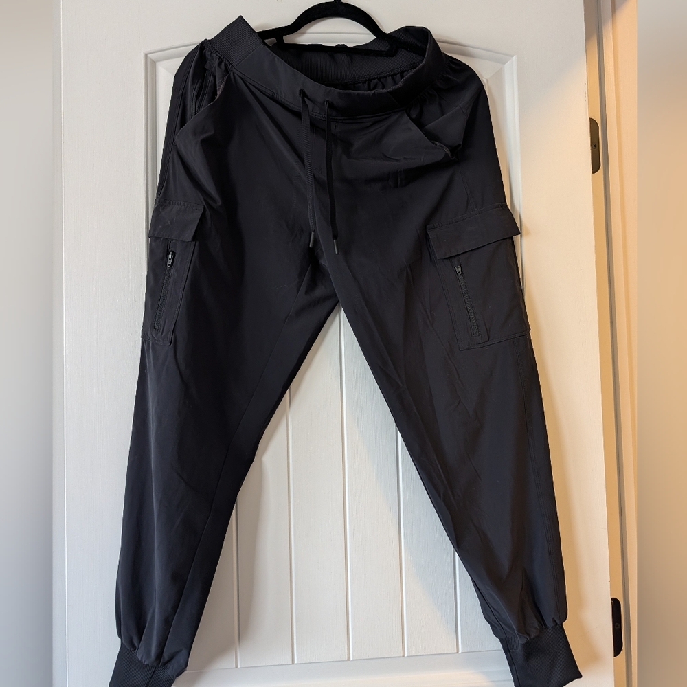 all in motion Black Cargo Jogger Pants